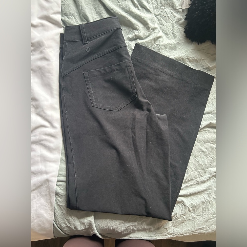 lululemon city sleek 5 pocket wide leg pant
